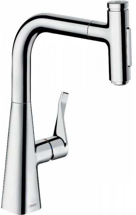 Смеситель для кухни Hansgrohe Metris Select M71 73817000 Хром