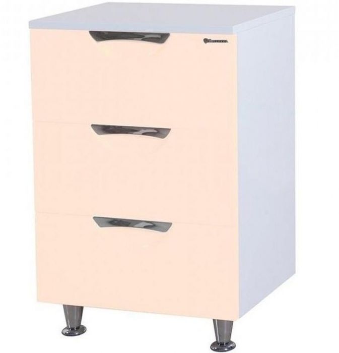 Тумба Bellezza Лагуна 50 4632106140074 Бежевая Белая