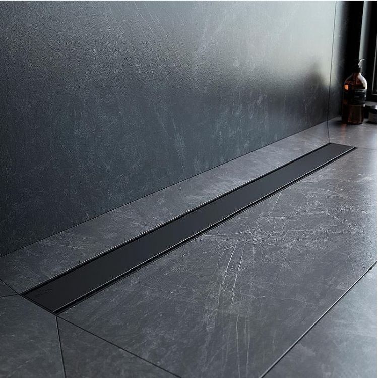 Душевой лоток AM.PM PrimeFlow 90 W02SC-U11-090-04BM с Черной матовой решеткой / под плитку Tile