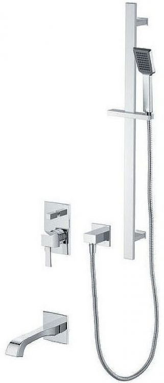 Смеситель для ванны Caprigo Diamante 50-210-crm Хром