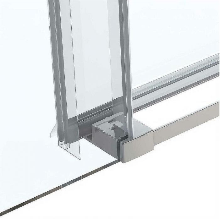 Душевой уголок Vincea Como Soft 120x80 VSR-1CS8012CL профиль Хром стекло прозрачное