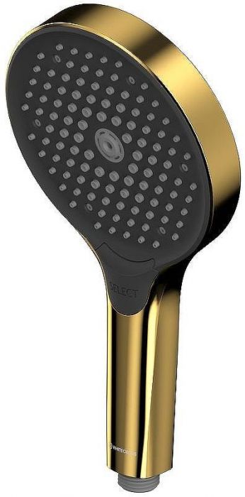 Смеситель для ванны Whitecross Y brushed gold YSET10TOPGLB с термостатом Брашированное золото