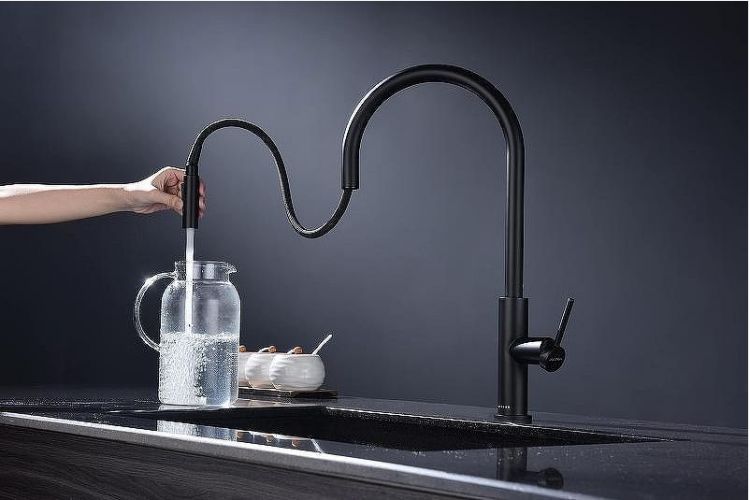 Смеситель для кухни Paulmark Senso Se215180-AN Антрацит