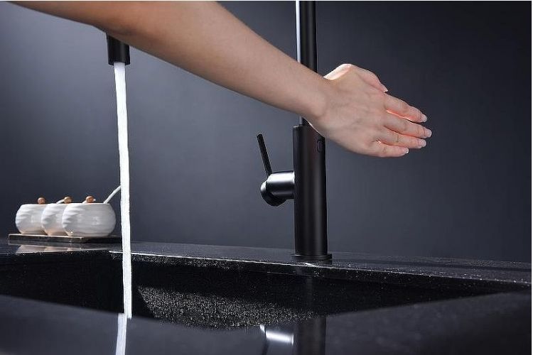 Смеситель для кухни Paulmark Senso Se215180-AN Антрацит