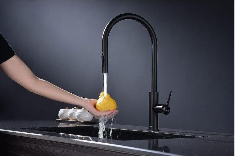 Смеситель для кухни Paulmark Senso Se215180-AN Антрацит