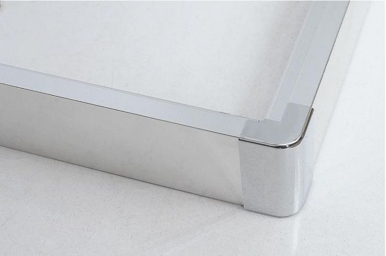 Душевой уголок BelBagno Due 120x80 DUE-AH-2-120/80-C-Cr профиль Хром стекло прозрачное