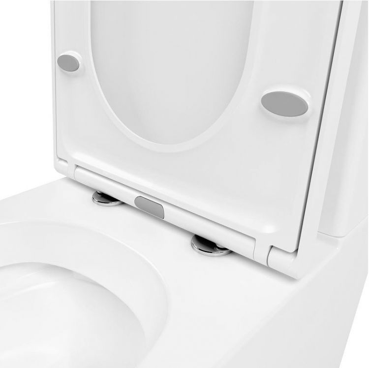 Унитаз компакт Lavinia Boho Biore 3304001R цвет Белый глянцевый с бачком и сиденьем Микролифт Унитаз компакт Lavinia Boho Biore 3304001R цвет Белый глянцевый с бачком и сиденьем Микролифт