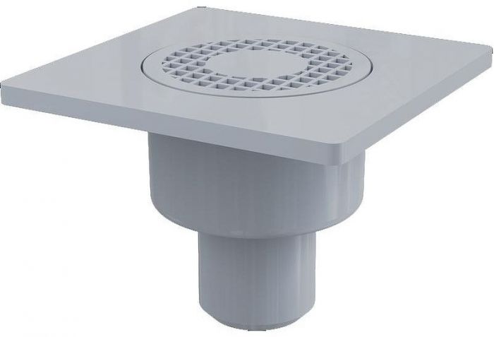 Душевой трап Alcaplast APV4 с решеткой Хром