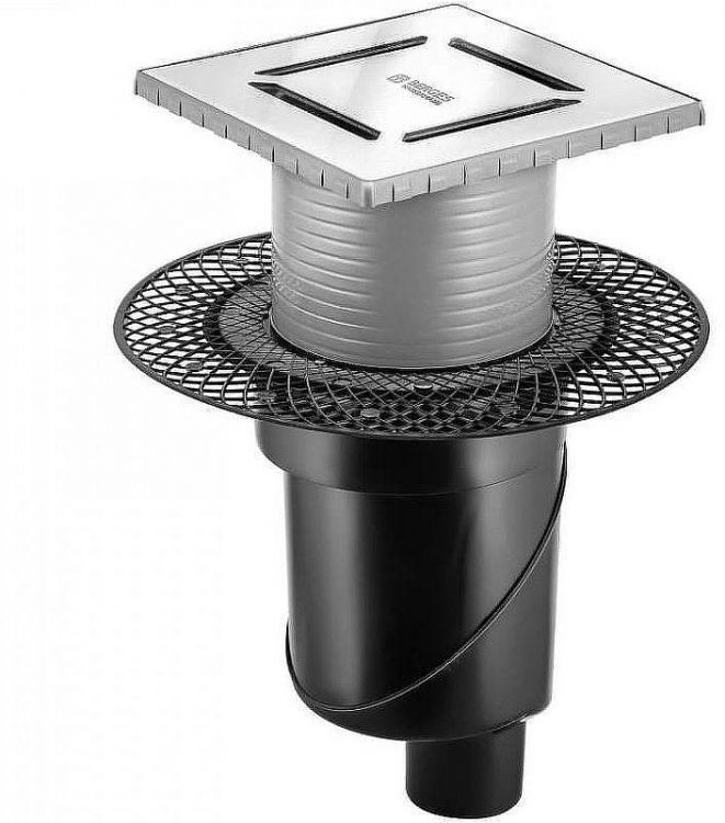 Душевой трап Berges Platz Norma 150x150 090059 с решеткой Хром матовый Душевой трап Berges Platz Norma 150x150 090059 с решеткой Хром матовый