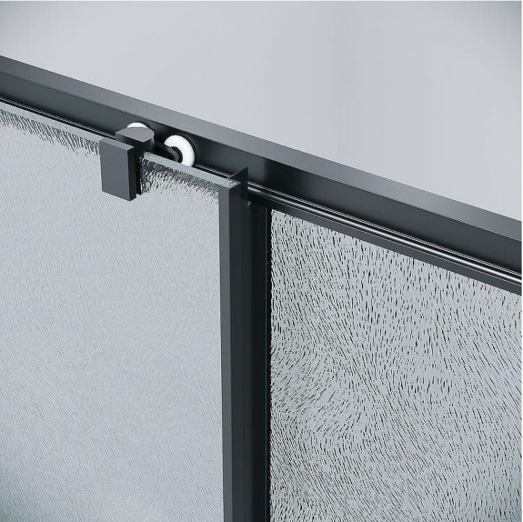 Душевой уголок Grossman Cosmo 100х80 120.K33.02.1080.21.02 профиль Черный матовый стекло шиншилла