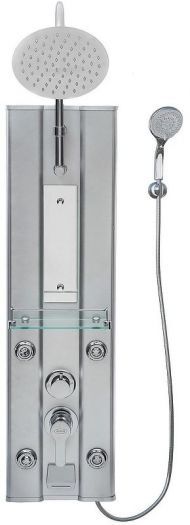 Душевая панель River 01 10000001241 Матовый хром