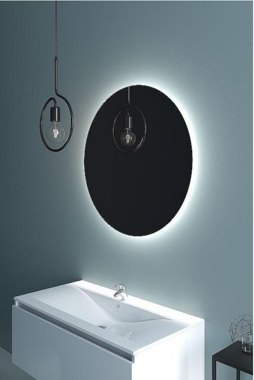 Зеркало SanVit Сириус 100 zsirius100 с подсветкой с инфракрасным выключателем