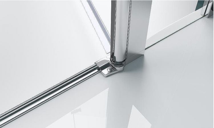 Душевой уголок BelBagno Etna 90х100 ETNA-AH-22-90/100-C-Cr профиль Хром стекло прозрачное