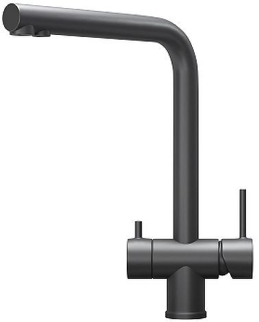 Смеситель для кухни Granula Kitchen Space 7011 цвет Графит матовый