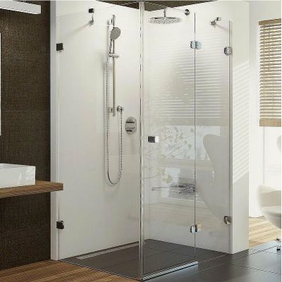 Душевой уголок Ravak Brilliant BSDPS-100/100 100х100 R 0UPA0A00Z1 профиль Хром стекло Transparent