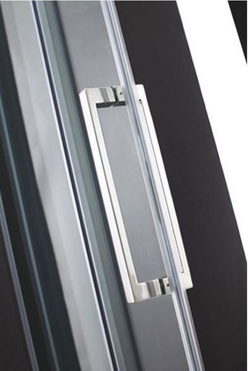 Душевой уголок Cezares Premier-Soft AH-1 140x80 IV профиль Хром стекло прозрачное