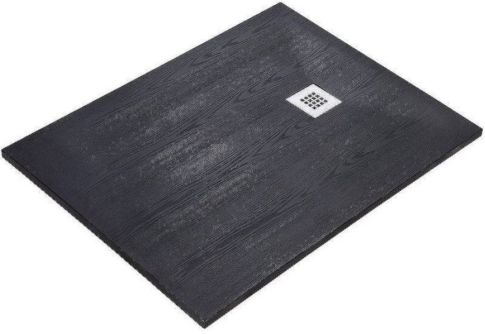 Душевой поддон из искусственного камня WasserKRAFT Dill 120x90 61T07 Черный матовый