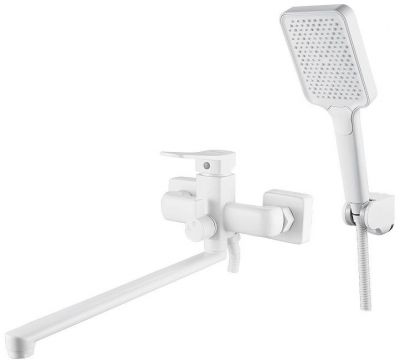 Смеситель для ванны Shevanik S9922C универсальный цвет Белый