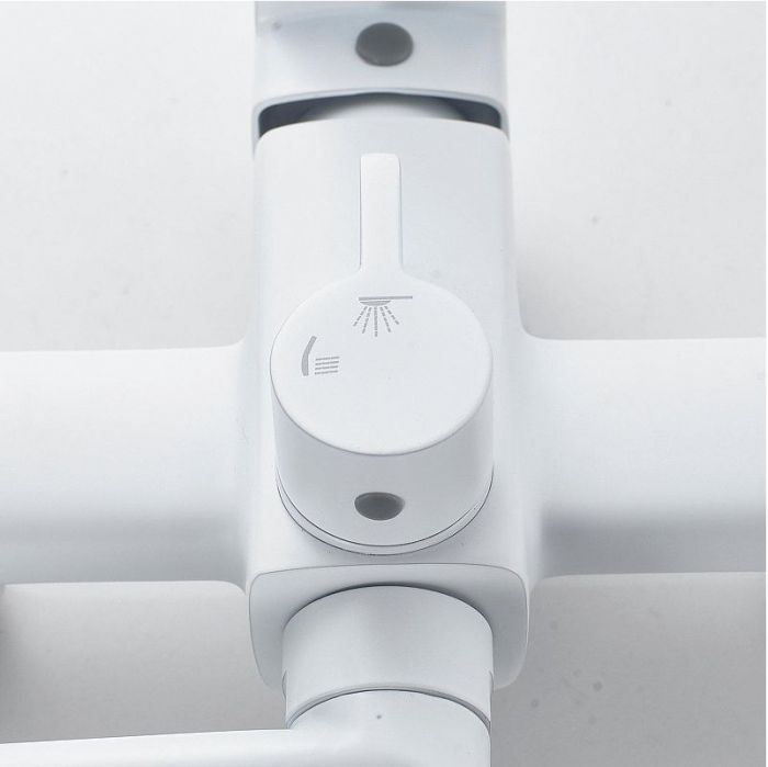 Смеситель для ванны Shevanik S9922C универсальный цвет Белый