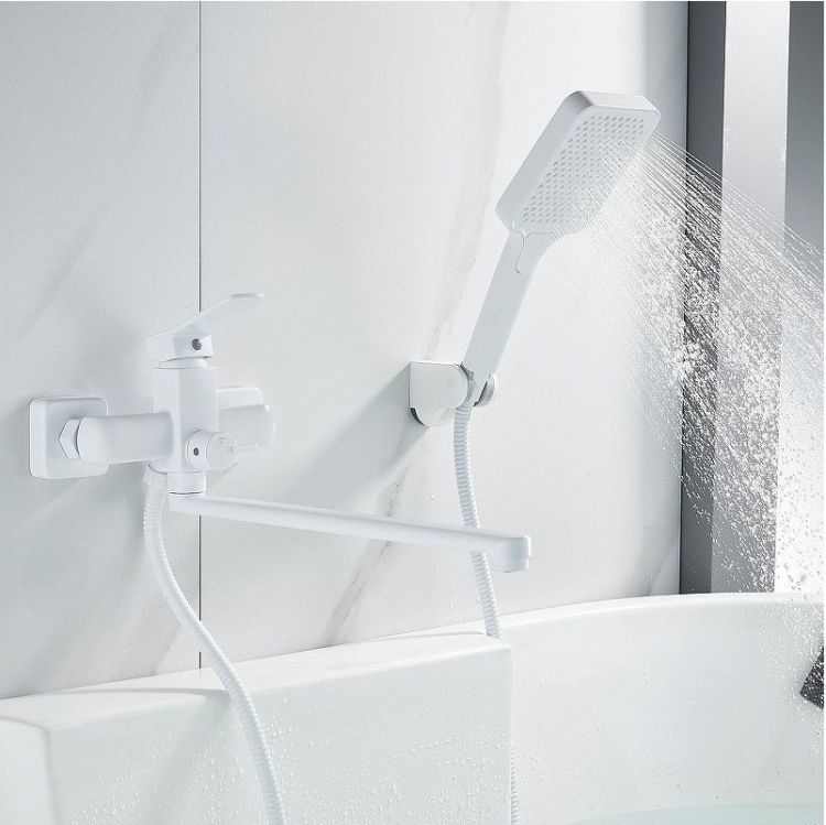 Смеситель для ванны Shevanik S9922C универсальный цвет Белый Смеситель для ванны Shevanik S9922C универсальный цвет Белый