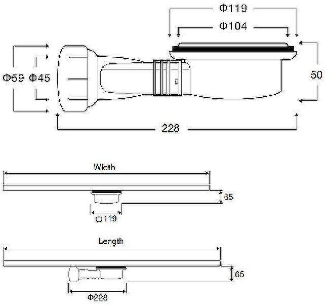 Душевой поддон из искусственного камня Vincea 90x90 VST-4SR9090G+Vsph-D132 Серый