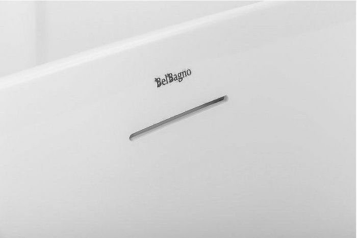 Акриловая ванна BelBagno 170x80 BB412-1700-800-MATT без гидромассажа