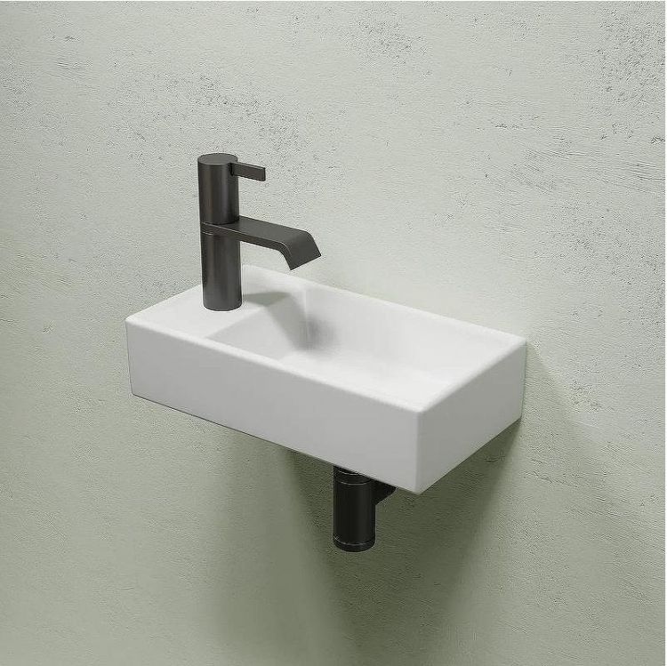 Раковина Ceramicanova Element 41 R CN6051RMW Белая матовая