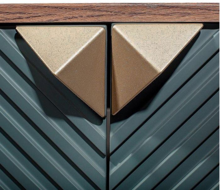 Тумба под раковину Runo Андорра 85 00-00002016 подвесная Темно-зеленая Дуб коньячный