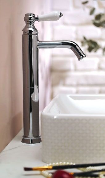 Смеситель для раковины высокий Jacob Delafon Louise E24361-CP, хром