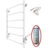 Электрический полотенцесушитель Тругор ПЭК 6 СП 80x50 Белый