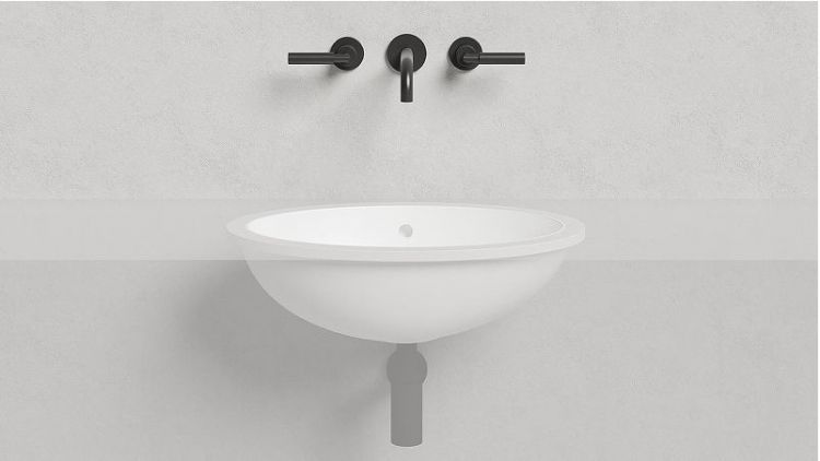 Раковина Salini Marea 12 55 1101209M Белая матовая