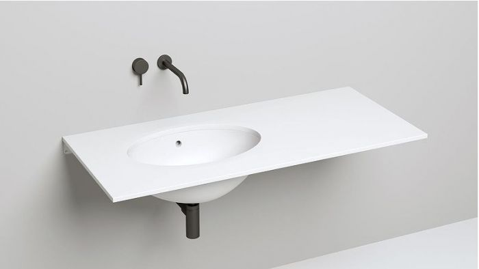 Раковина Salini Marea 12 55 1101209M Белая матовая