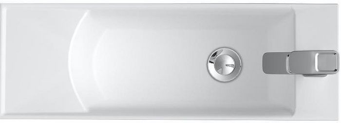 Тумба с раковиной 1MarKa Stretto 50П У94716 подвесная Белый глянец