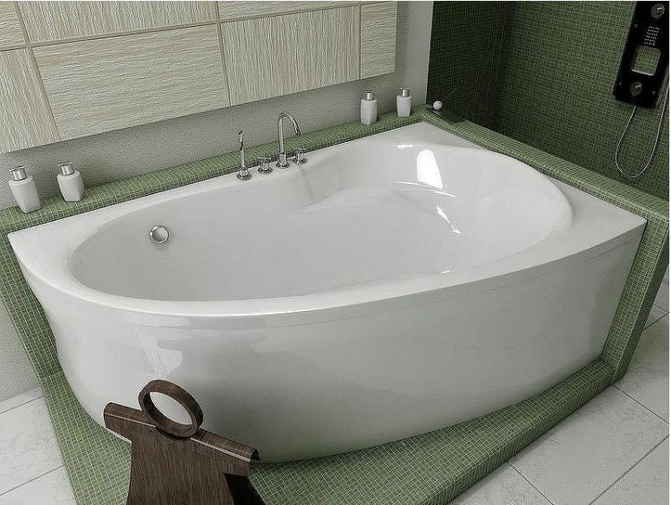 Акриловая ванна Relisan Zoya 140x90 R Гл000001248 без гидромассажа Акриловая ванна Relisan Zoya 140x90 R Гл000001248 без гидромассажа