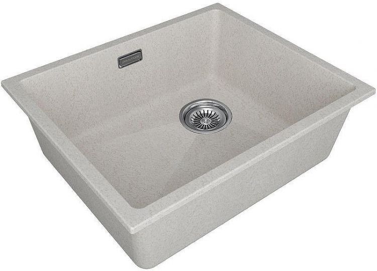 Кухонная мойка Paulmark Lumi 55 UNI-Skew LU55SK-BE Бежевая