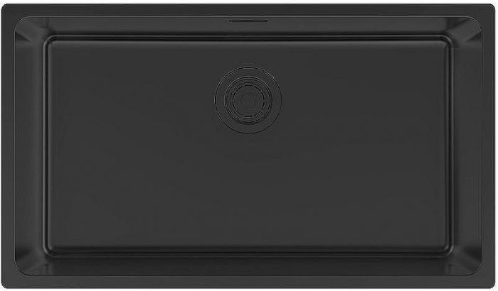 Кухонная мойка Paulmark Yuni 76 Uni YU76-MBN Черная матовая