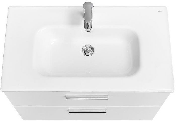 Тумба под раковину Roca Victoria 80 A857470806 подвесная Белый глянец