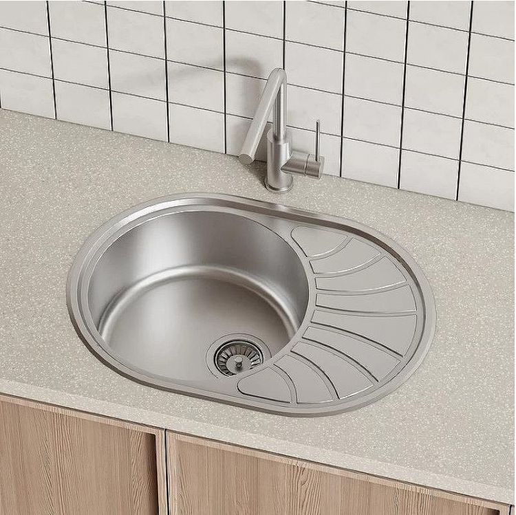 Кухонная мойка Iddis Suno S 65 SUN65SDi77S Сатин