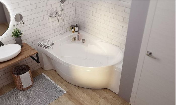 Акриловая ванна Marka One Ergonomika 158-175x110 L 01эрг17511л без гидромассажа