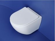 Подвесной унитаз CERAMICANOVA Metropol Торнадо безободковый CN4002T