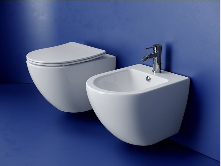 Подвесной унитаз CERAMICANOVA Metropol Торнадо безободковый CN4002T