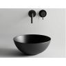 Умывальник CERAMICANOVA Element чаша накладная круглая 358 мм (цвет Чёрный Матовый) CN6004