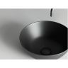Умывальник CERAMICANOVA Element чаша накладная круглая 358 мм (цвет Чёрный Матовый) CN6004