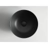 Умывальник CERAMICANOVA Element чаша накладная круглая 358 мм (цвет Чёрный Матовый) CN6004