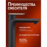 Смеситель для раковины Alfi LF212144 цвет Черный матовый Смеситель для раковины Alfi LF212144 цвет Черный матовый
