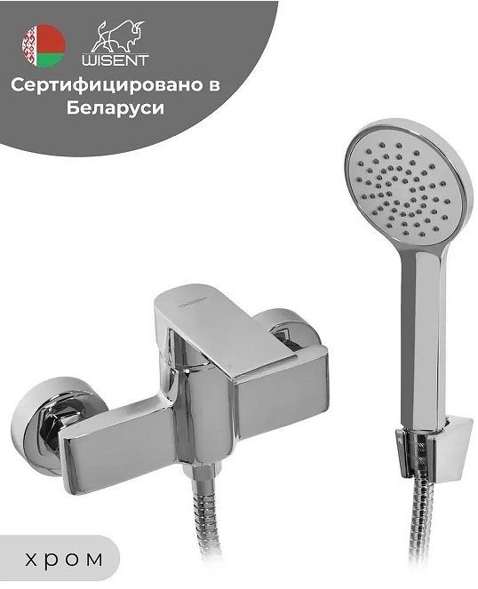 Смеситель для душа Wisent W20112 цвет Хром
