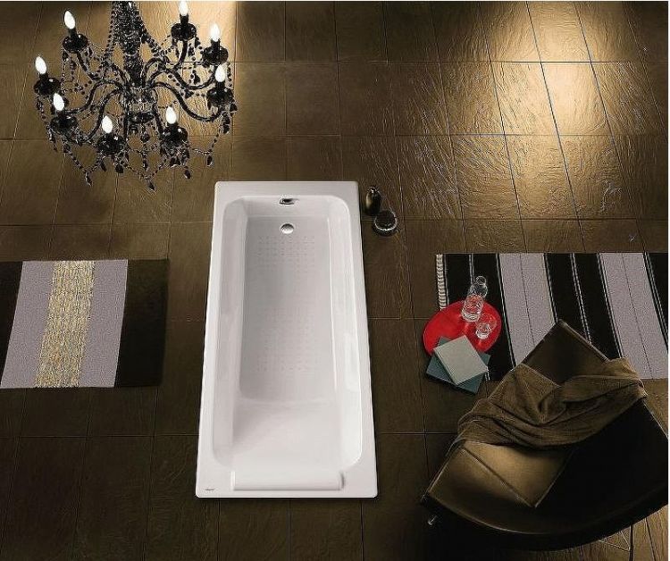 Чугунная ванна Jacob Delafon Parallel 150x70 E2946-00 с антискользящим покрытием