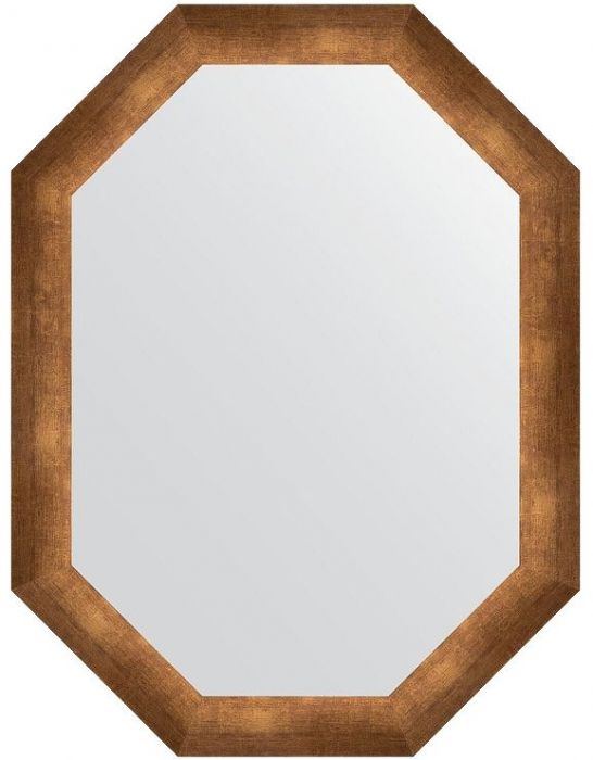 Зеркало Evoform Octagon 62х82 BY 7080 в багетной раме - Состаренная бронза 66