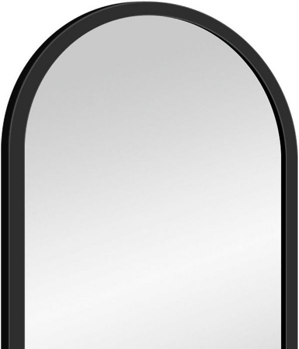 Зеркало DIWO Казань 45 ЗЛП1723 с подсветкой цвет Черный с сенсорным выключателем