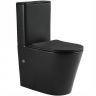 Унитаз компакт SantiLine SL-5026MB Черный матовый с бачком и сиденьем Микролифт Унитаз компакт SantiLine SL-5026MB Черный матовый с бачком и сиденьем Микролифт